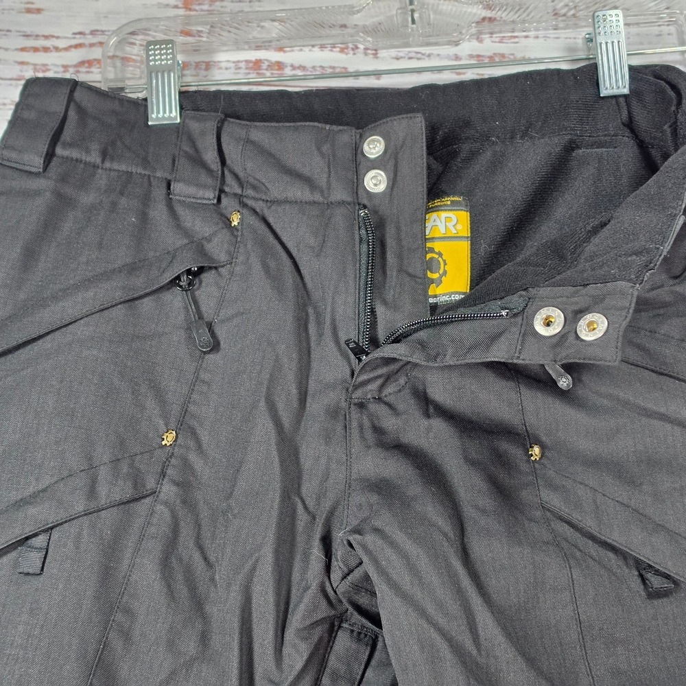 Boulder Gear Snow Pants Mens Small Black Excellent Waterproof Insulated Ski Snow